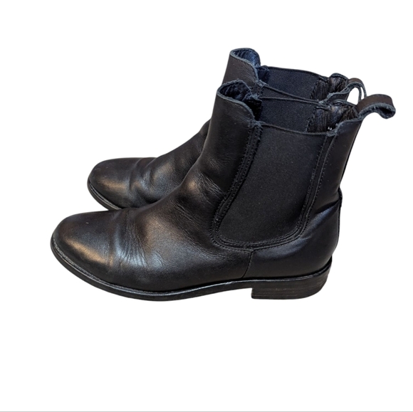Thursday Boot Company Chelsea Boot 7.5 Black Leather Moto Grunge Classic - Picture 1 of 7